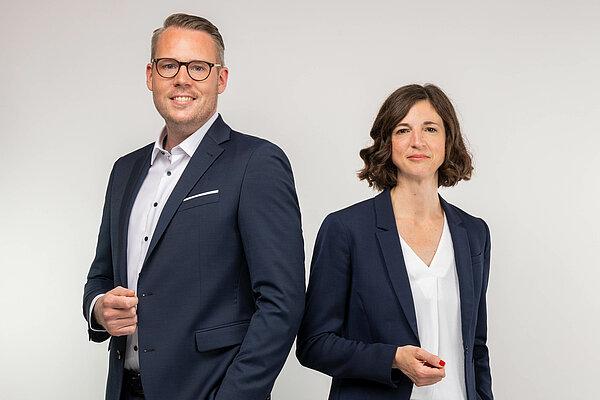 Roman Hansen und Verena kleine Holthaus