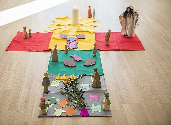 Religionspädagogisches Bodenbild