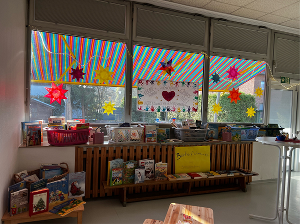 Bücherflohmarkt in der Bottroper KiTa St. Pius