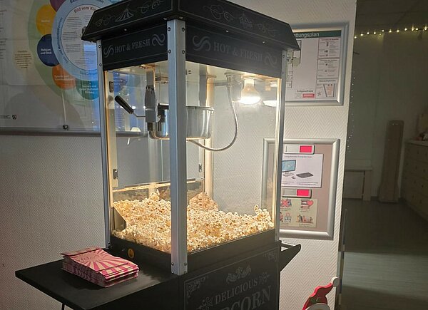 Popcorn-Maschine