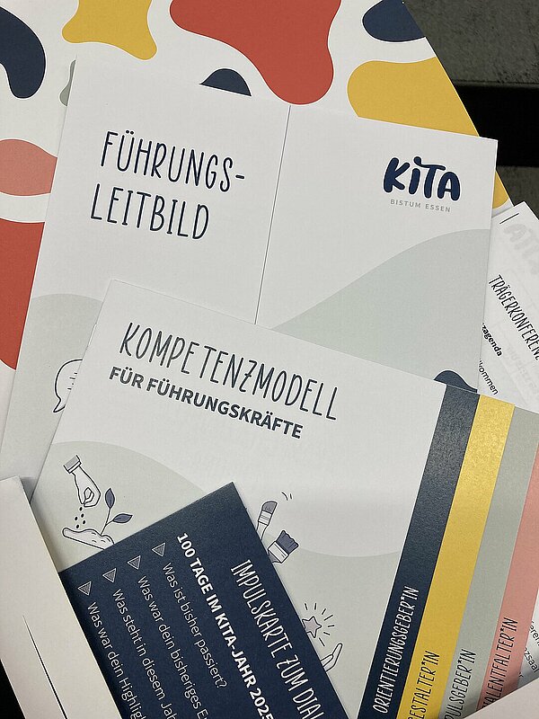 Printmaterial (Führungsleitbild)