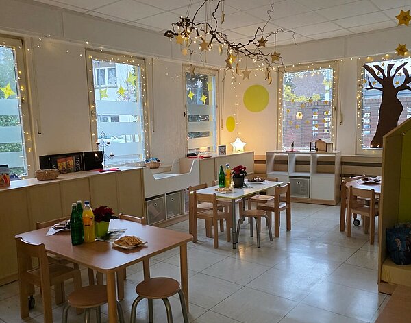 Adventlich geschm&uuml;ckte R&auml;umlichkeiten