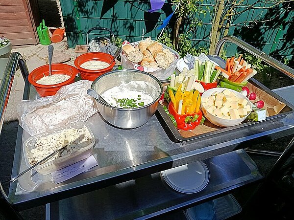 Gesundes Buffet