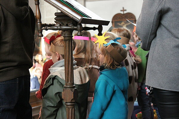 Gottesdienst in der Kirche