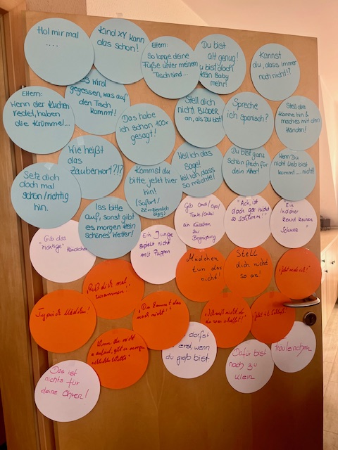 Post Its zum Workshop