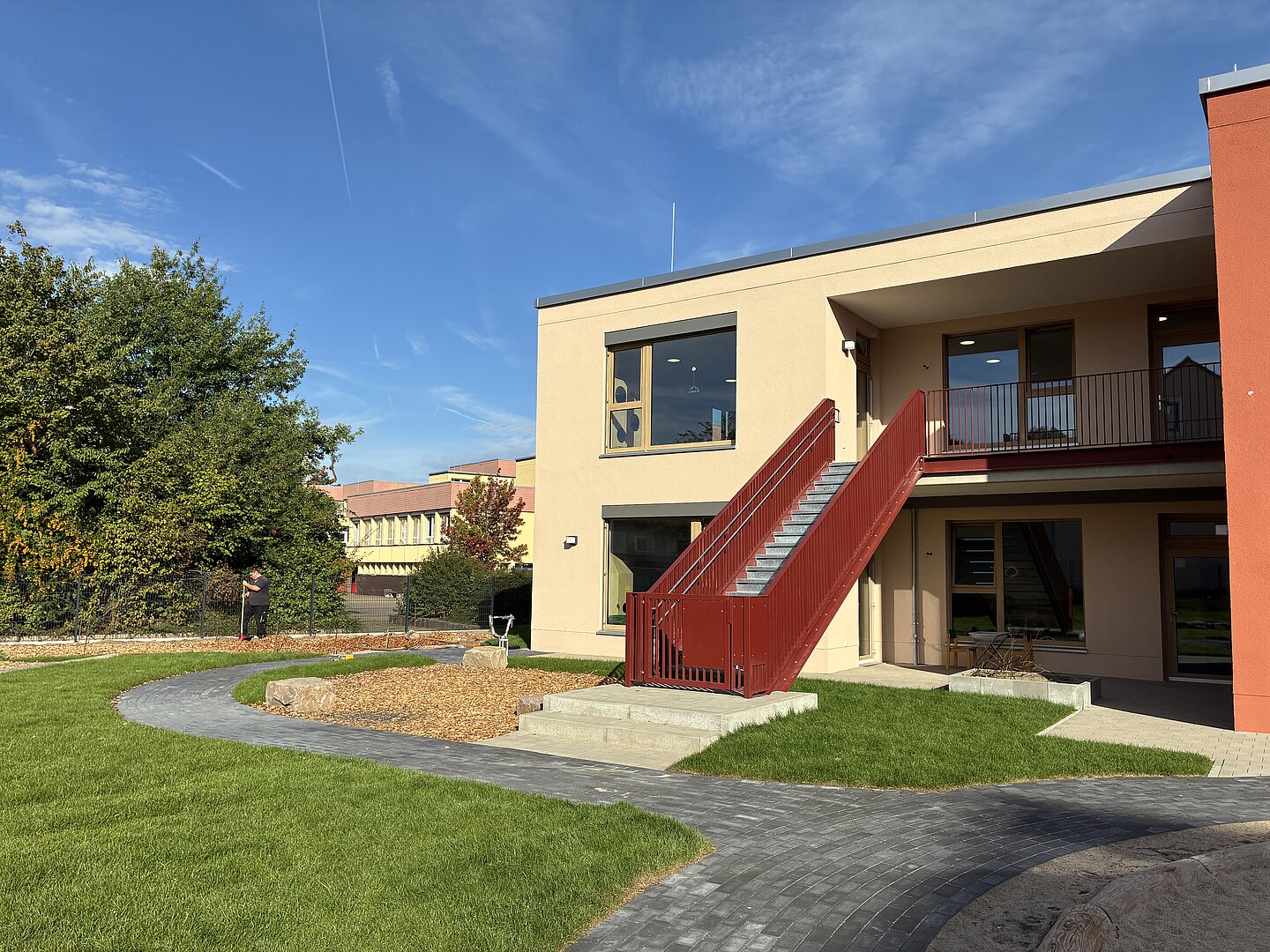 Außenansicht Neubau KiTa St. Anno